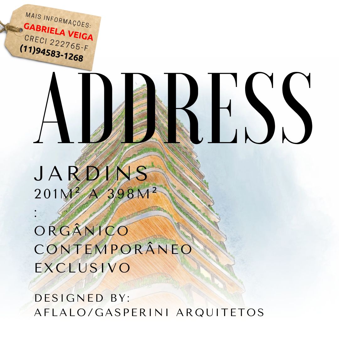 (11) 94583-1268 — Address Jardins By AAM