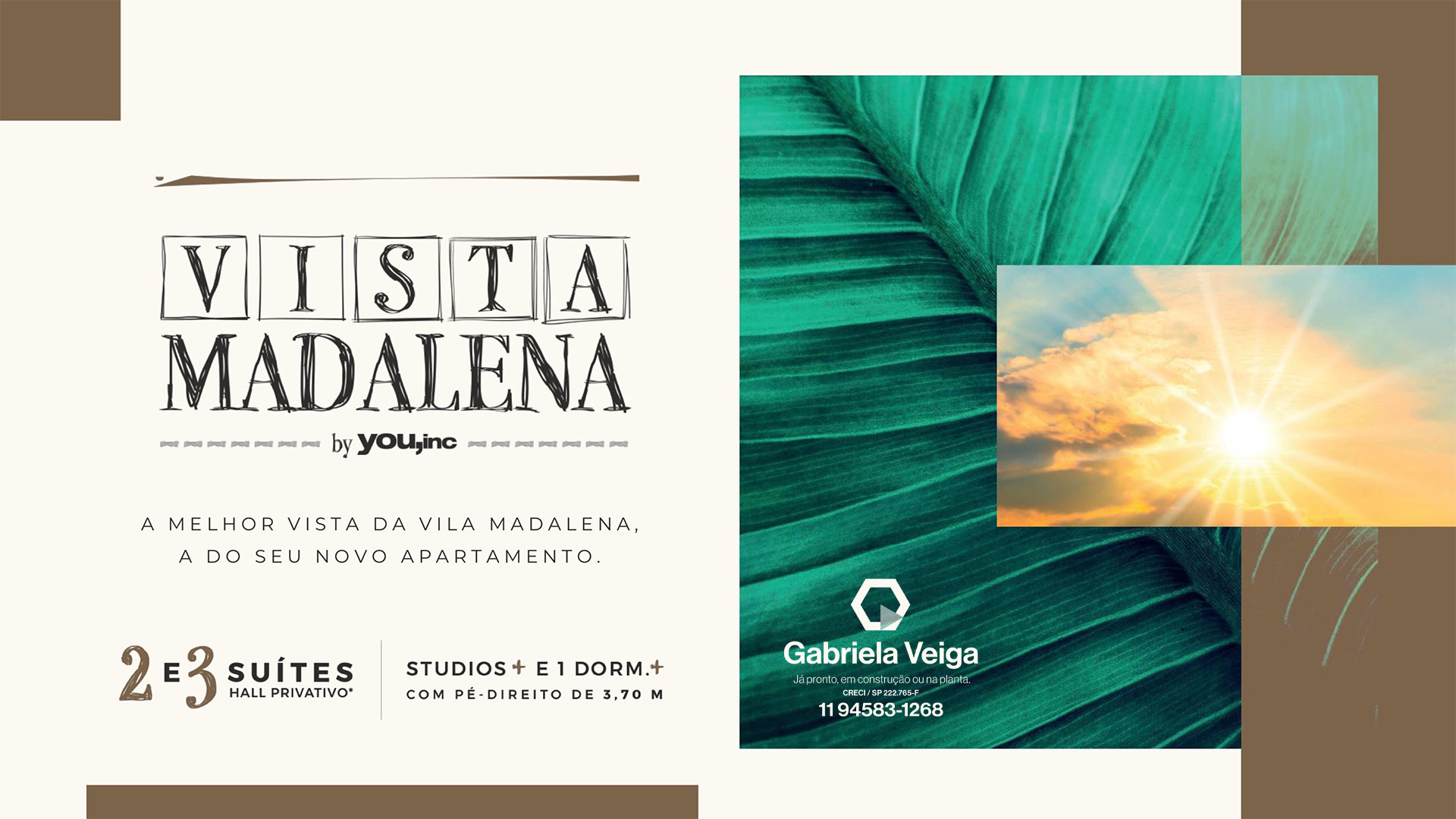 (11) 94583-1268 — Vista Madalena By You Inc